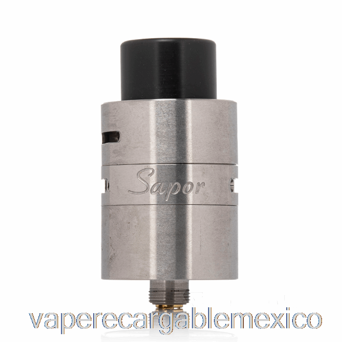 Vape Recargable Sapor V2 Rda De Wotofo - Versión De 22/25 Mm De Dos Postes De 25 Mm - Acero Inoxidable